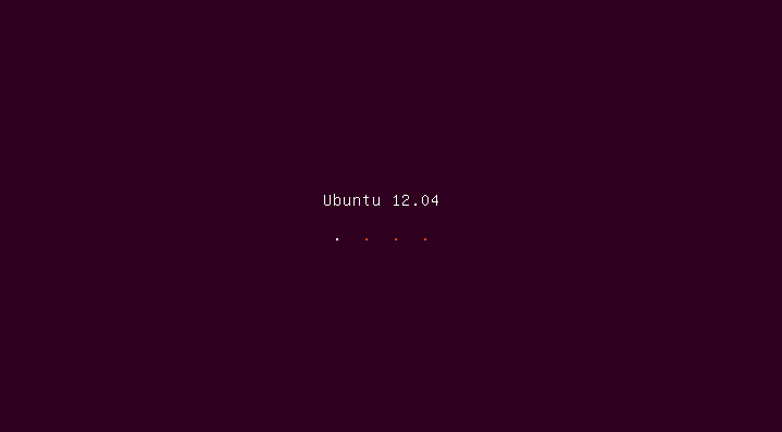 Démarrage d'Ubuntu